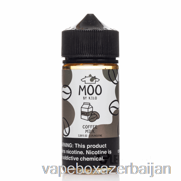 Vape Smoke Coffee Milk - MOO E-Liquids - 100mL 6mg